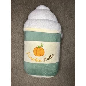 Seasonal Pumpkin Spice Latte Decorative Pillow